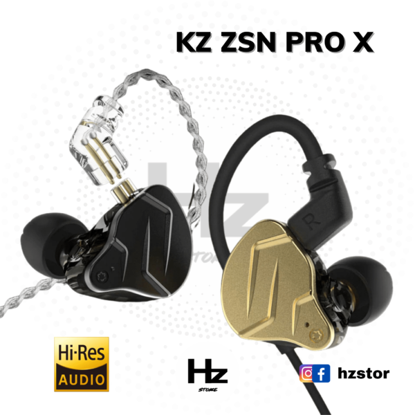 KZ ZSN PRO X 4 DRIVERS IN EAR HI FI
