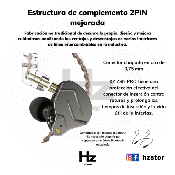 KZ ZSN PRO KZ audífonos hifiperu.com